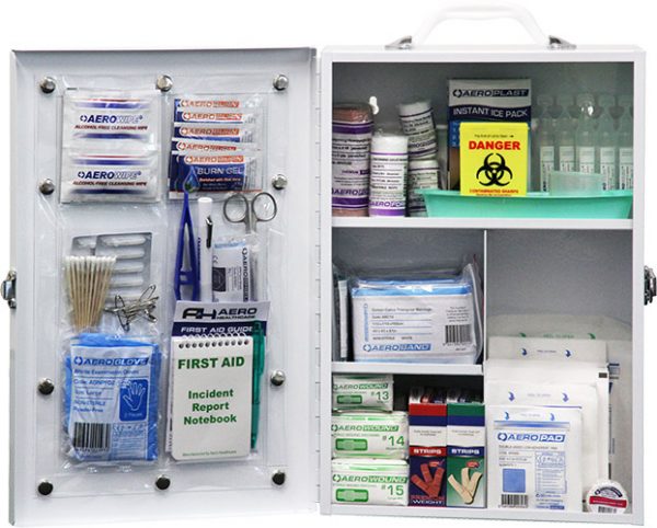 Workplace First Aid Kit (Moderate Risk) Metal Cabinet