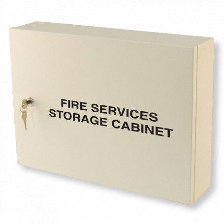 Fire Services Storage Cabinet - Red Fire Services Storage Cabinet